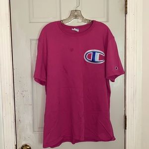 Pink champion T-shirt